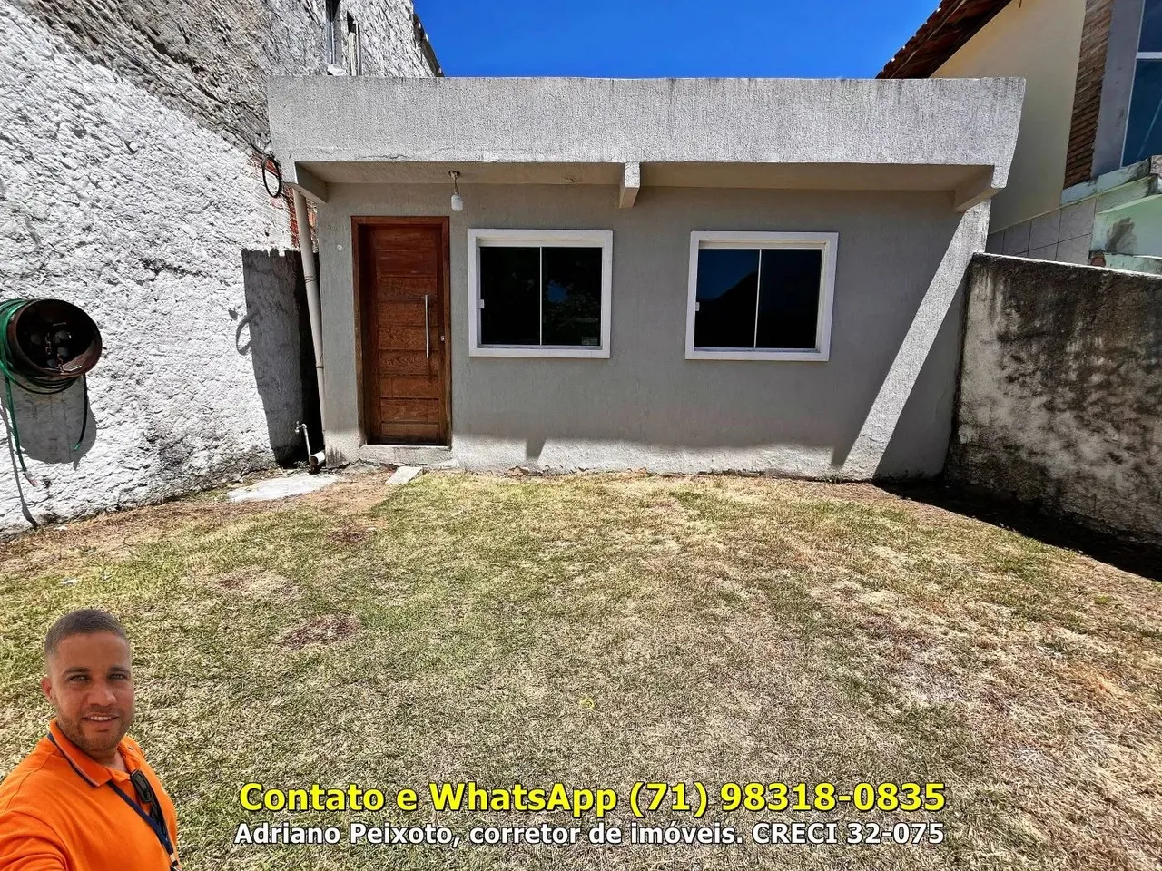 Casa para Venda em Lauro de Freitas, Caji, 2 dormitórios, 1 suíte, 2 banheiros, 2 vagas