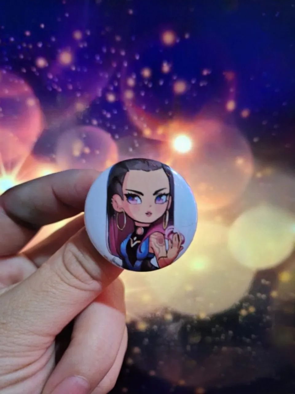 Botton Personalizado 3,2 cm - Qualidade Premium - Sua arte exclusiva!  - Foto 6