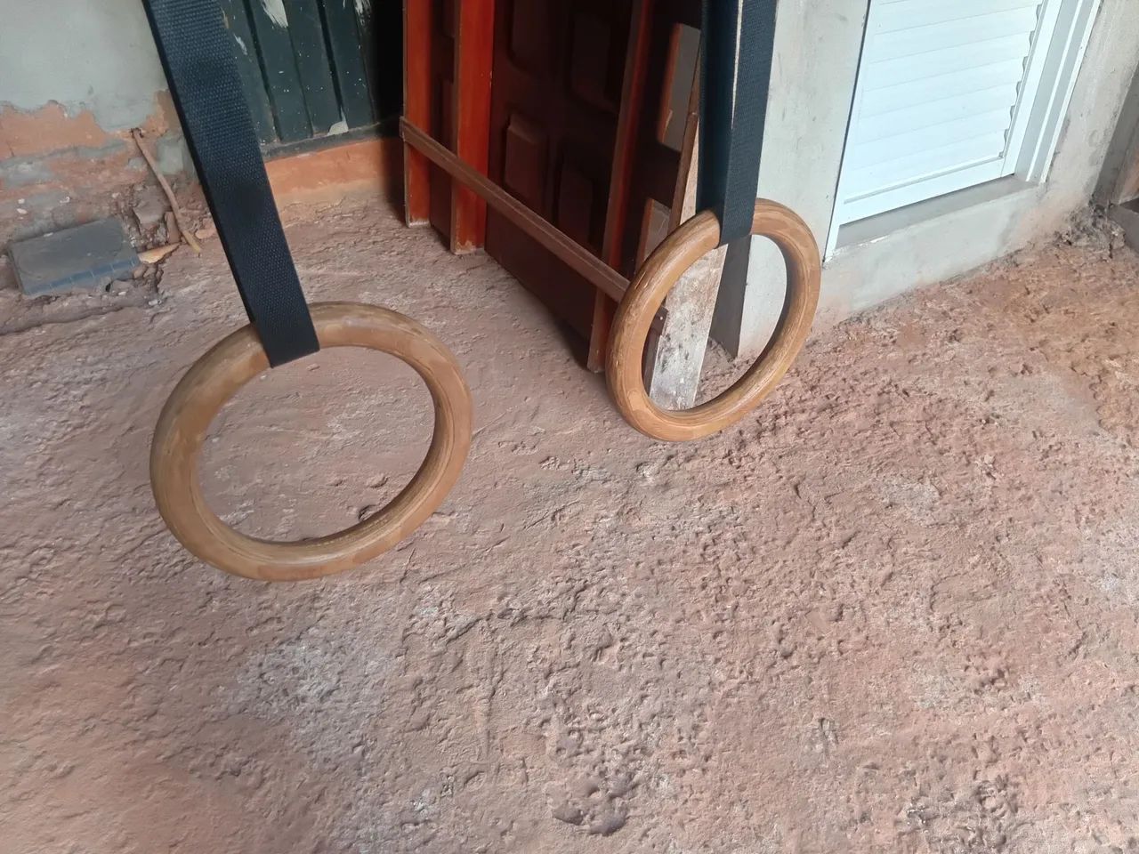 Argolas de Ginástica em Madeira para Treino