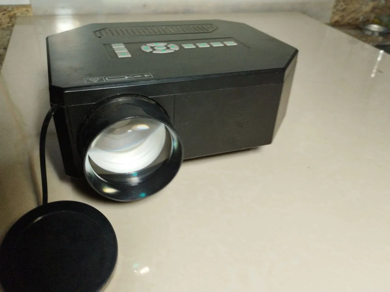 Mini Projetor Portátil Data Show USB HDMI 