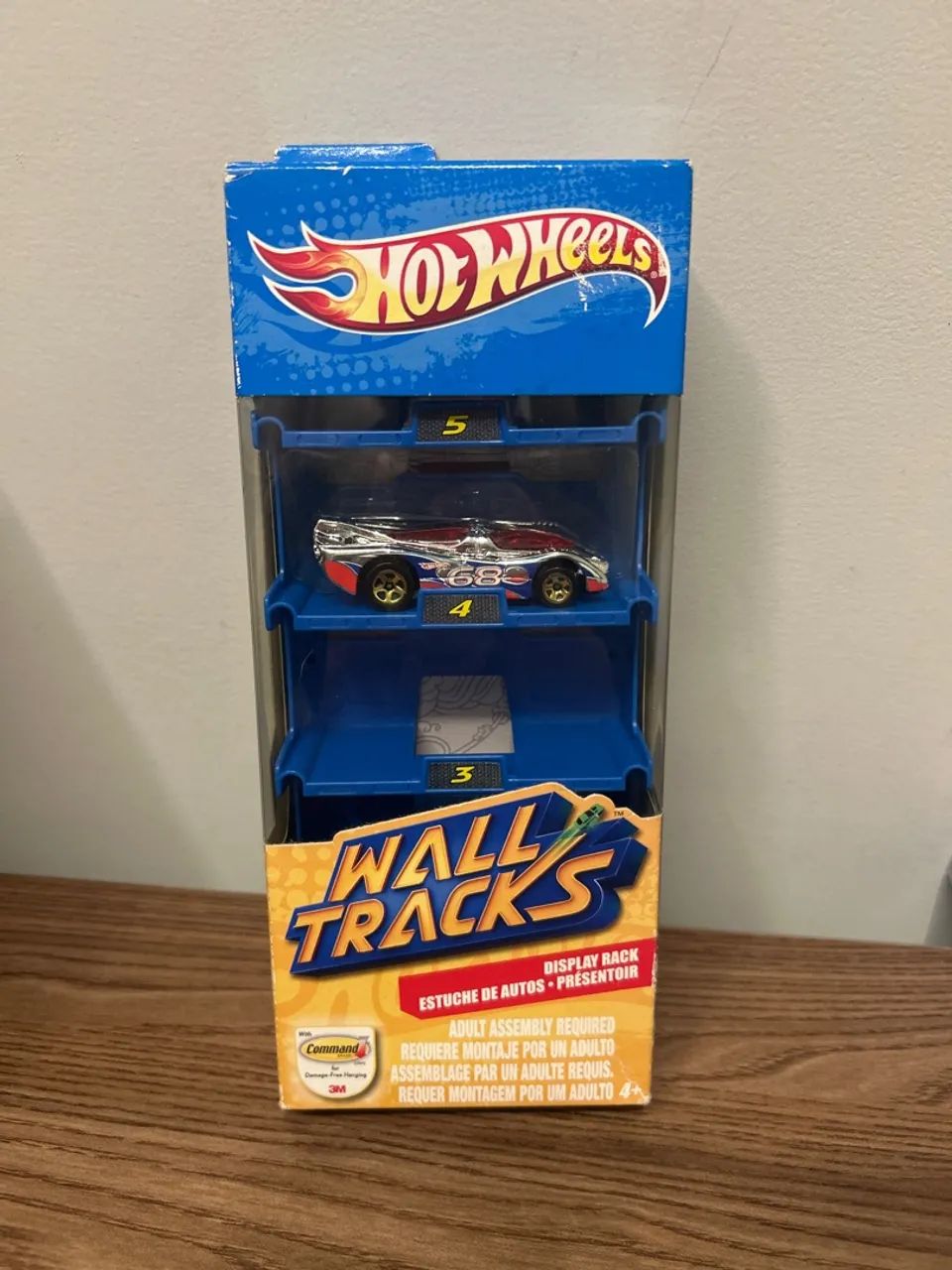 Hot Wheels Wall Tracks Display Rack Antigo