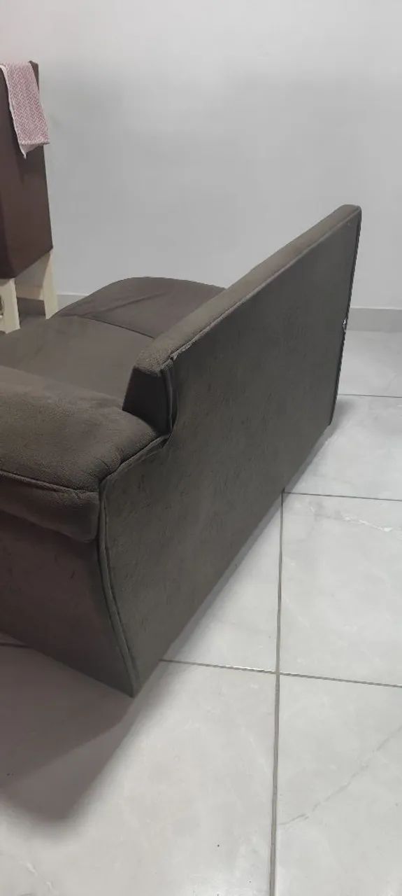 Vendo Sofá de Canto com almofadas completo e em ótimo estado. - Foto 5