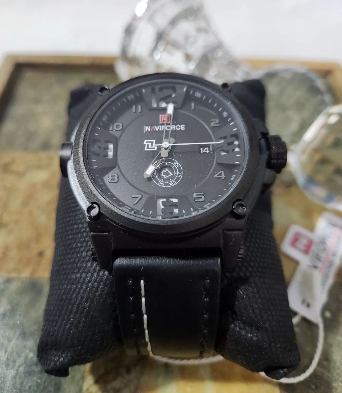 Relógio Masculino Naviforce - Preto - Foto 4