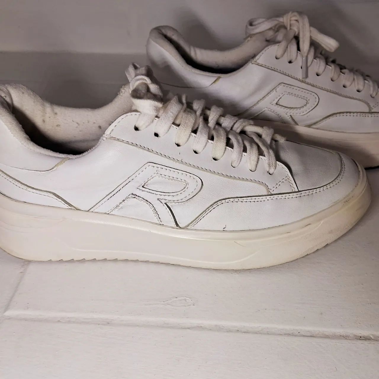 Tênis Reserva Bold Branco (Tam. 35) <br>