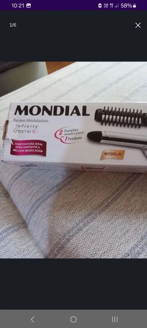 Escova modeladora Mondial - Foto 6