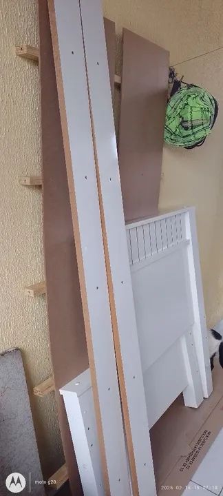 Cama solteiro branca - Foto 2