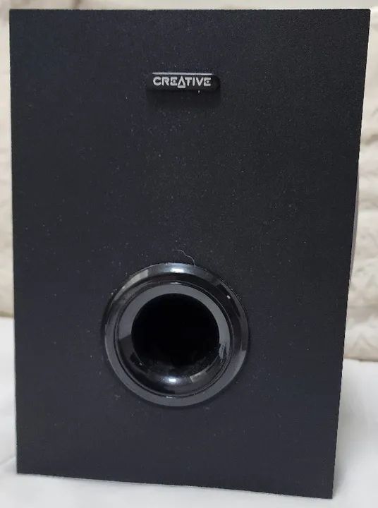 Cx. de som 2.1 para computador Creative com subwoofer - Foto 4