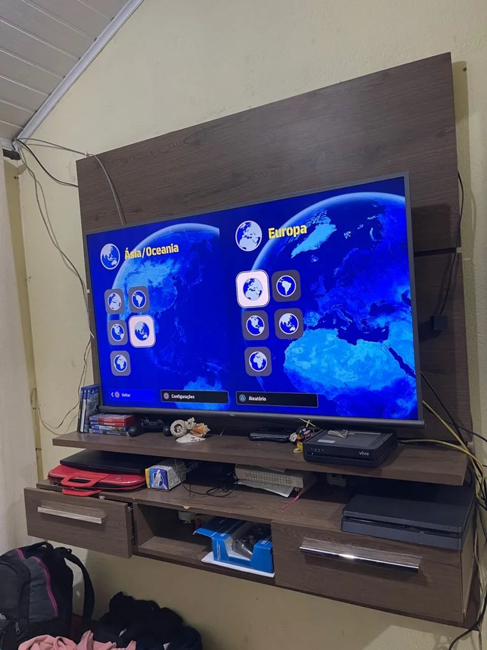 Smart tv led 50 polegadas com painel - Foto 3