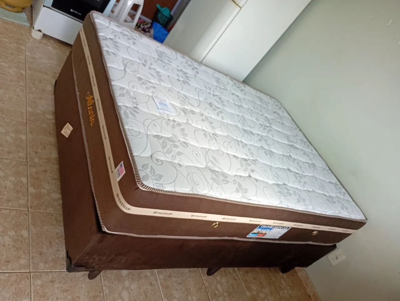 Cama casal semi ortopédico 
