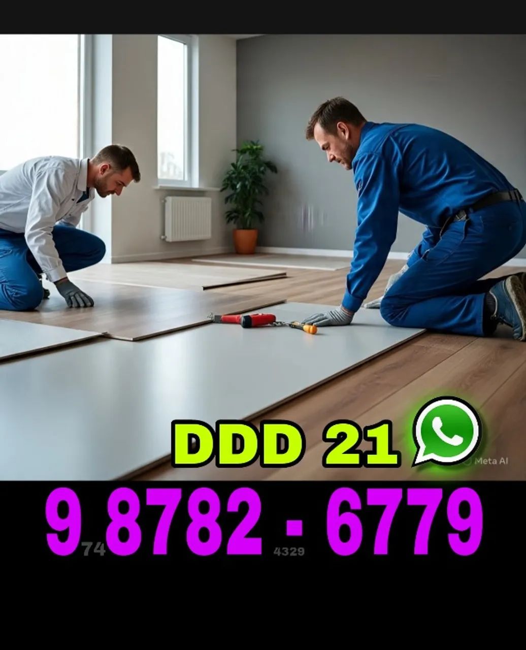 Piso Laminado e Vinílico  ( instalação) Casas, Apartamentos e Lojas 