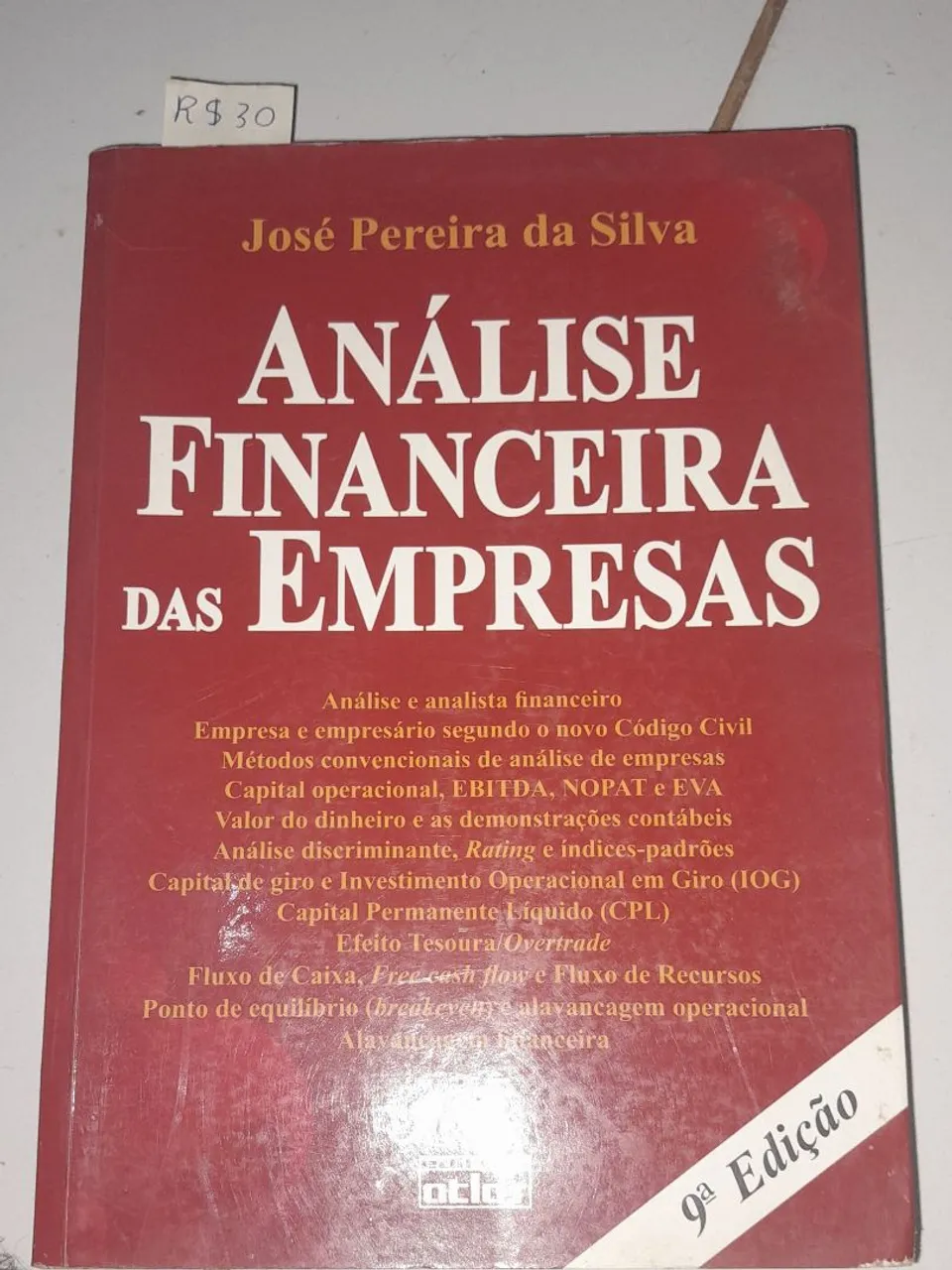Livro Análise Financeira das Empresas - José Pereira da Silva
