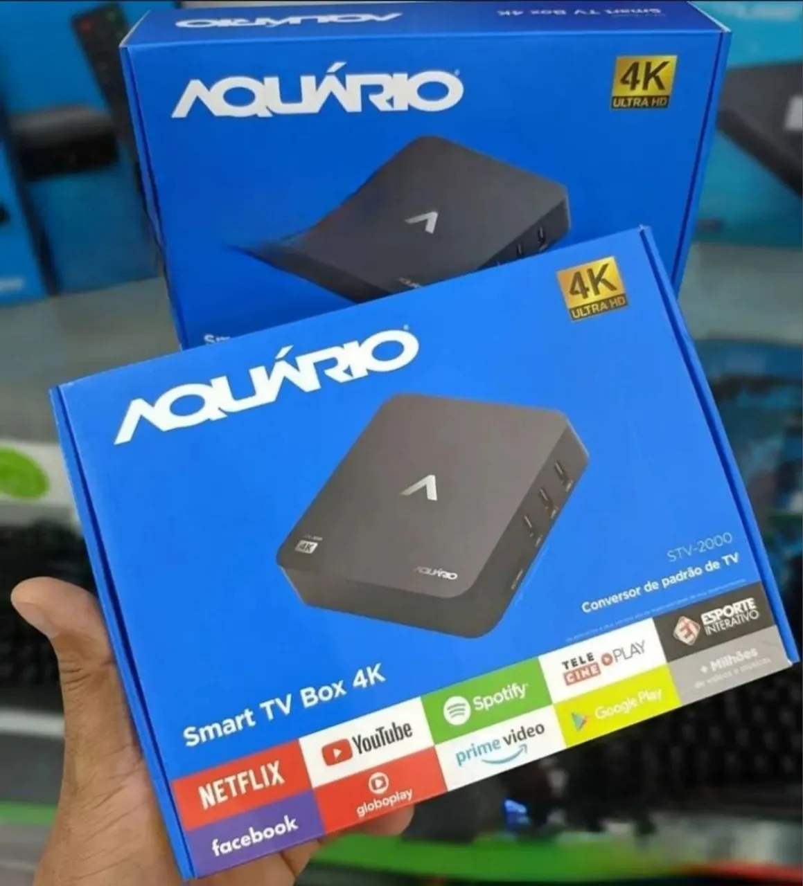 Tv box Aquário STV-2000