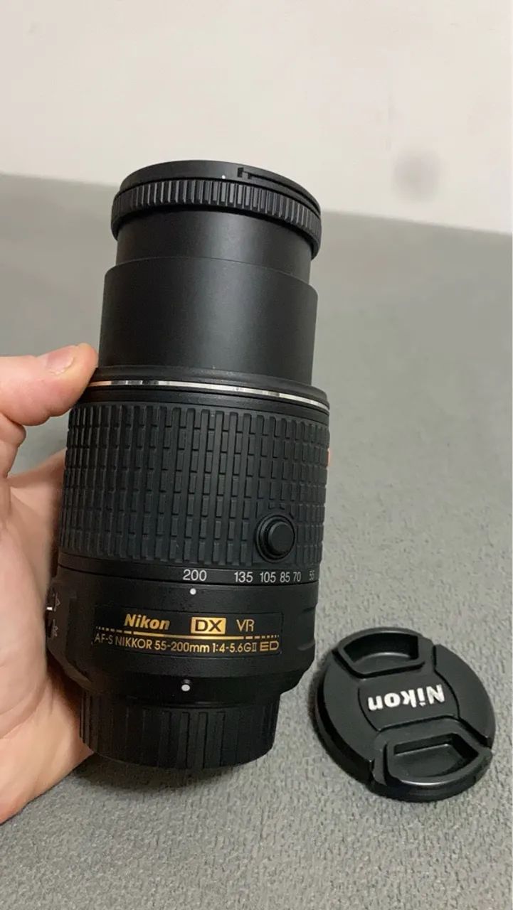 Objetiva Nikon 55-200mm f/4-5.6G IF-ED AF-S DX VR