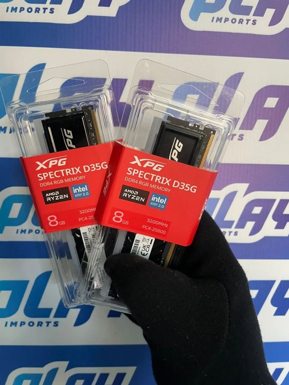 Memoria DDR4 8GB Gamer XPG D35G | Com RGB | 3200MHZ | Com Garantia | Entrega Rapida |