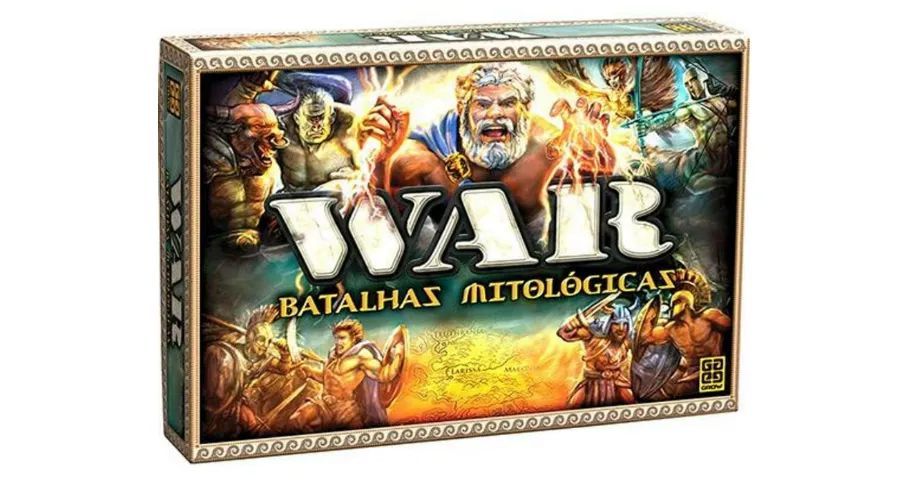Jogo de tabuleiro War Batalhas Mitológicas