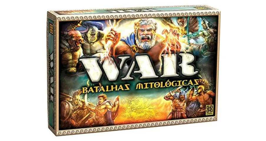 Jogo de tabuleiro War Batalhas Mitológicas