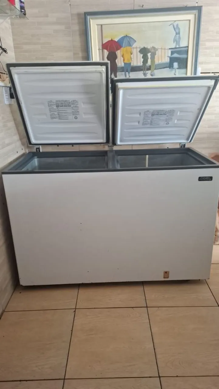 Freezer Horizontal Duas Portas - Ótimo Estado