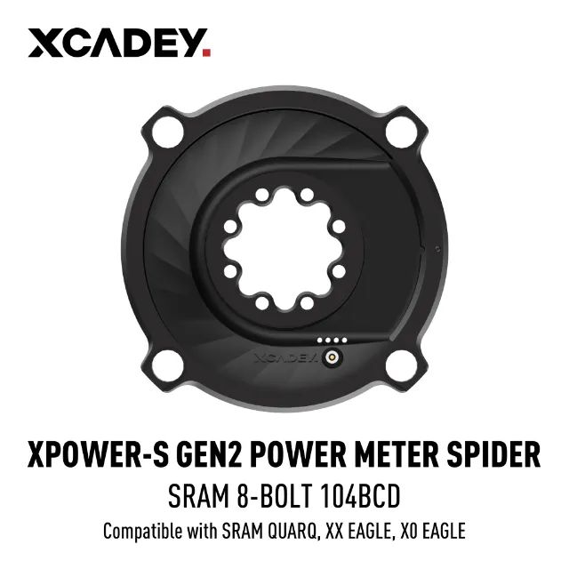 Medidor De Potência Xcadey Xpower-s Spider Gen2 Shimano/Sram MTB