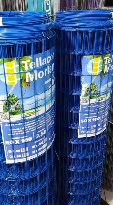 Tela Soldada Revestida em PVC ? Tellacor Morlan ? Tela Revestida em PVC Morlan Soldada  - Foto 3