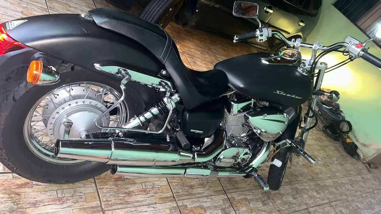 Vendo Shadow 750, ano 2013, valor 42 mil - Foto 4