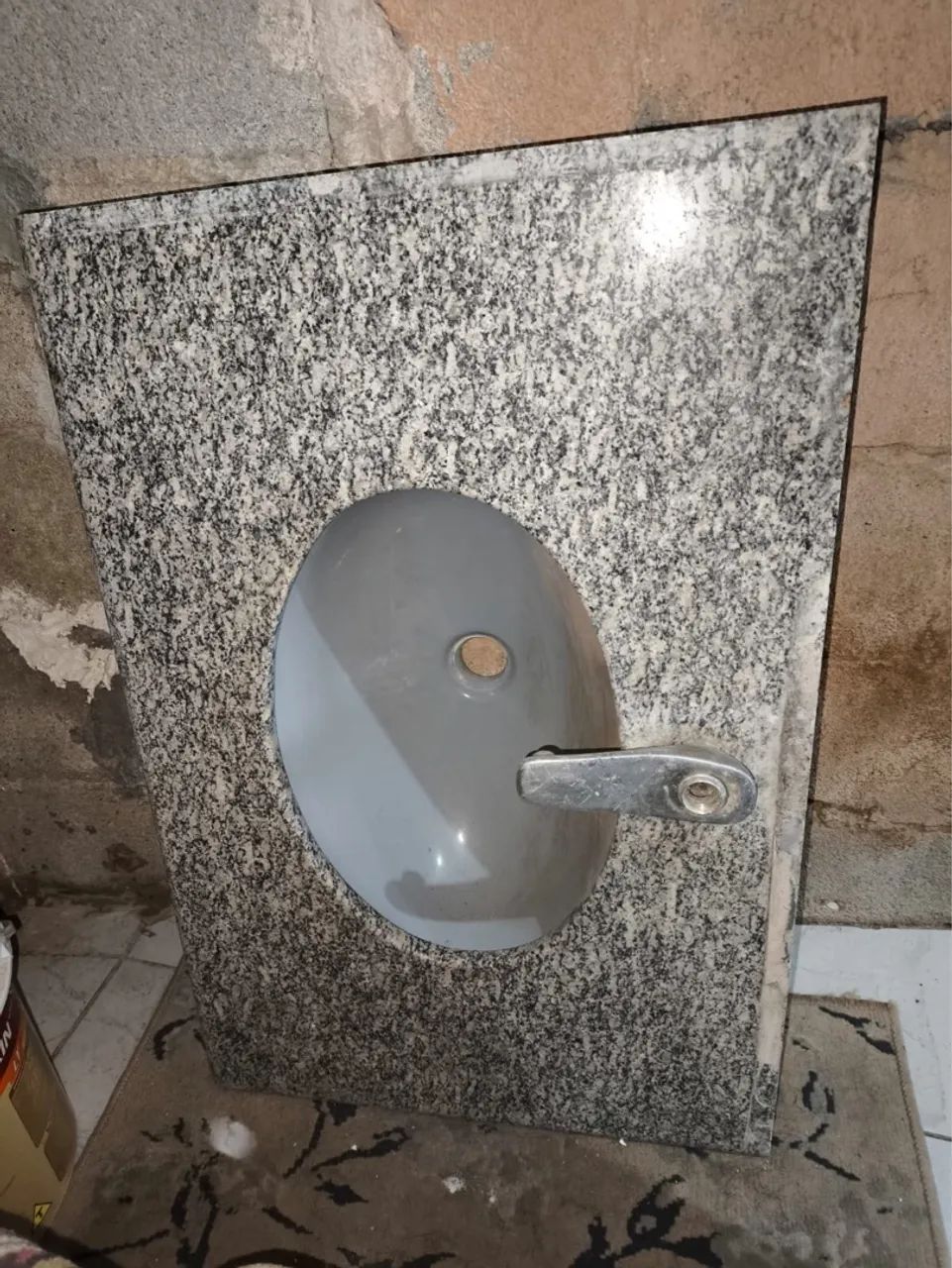 Cuba de Granito com Torneira - Banheiro - Utensílios Para Banheiro e ...
