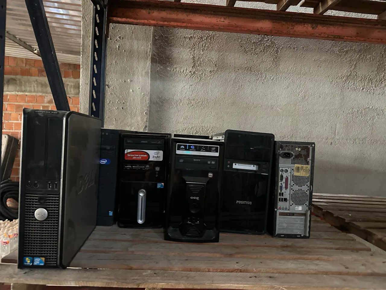 Lote Cpus e carcaça 10 unidades