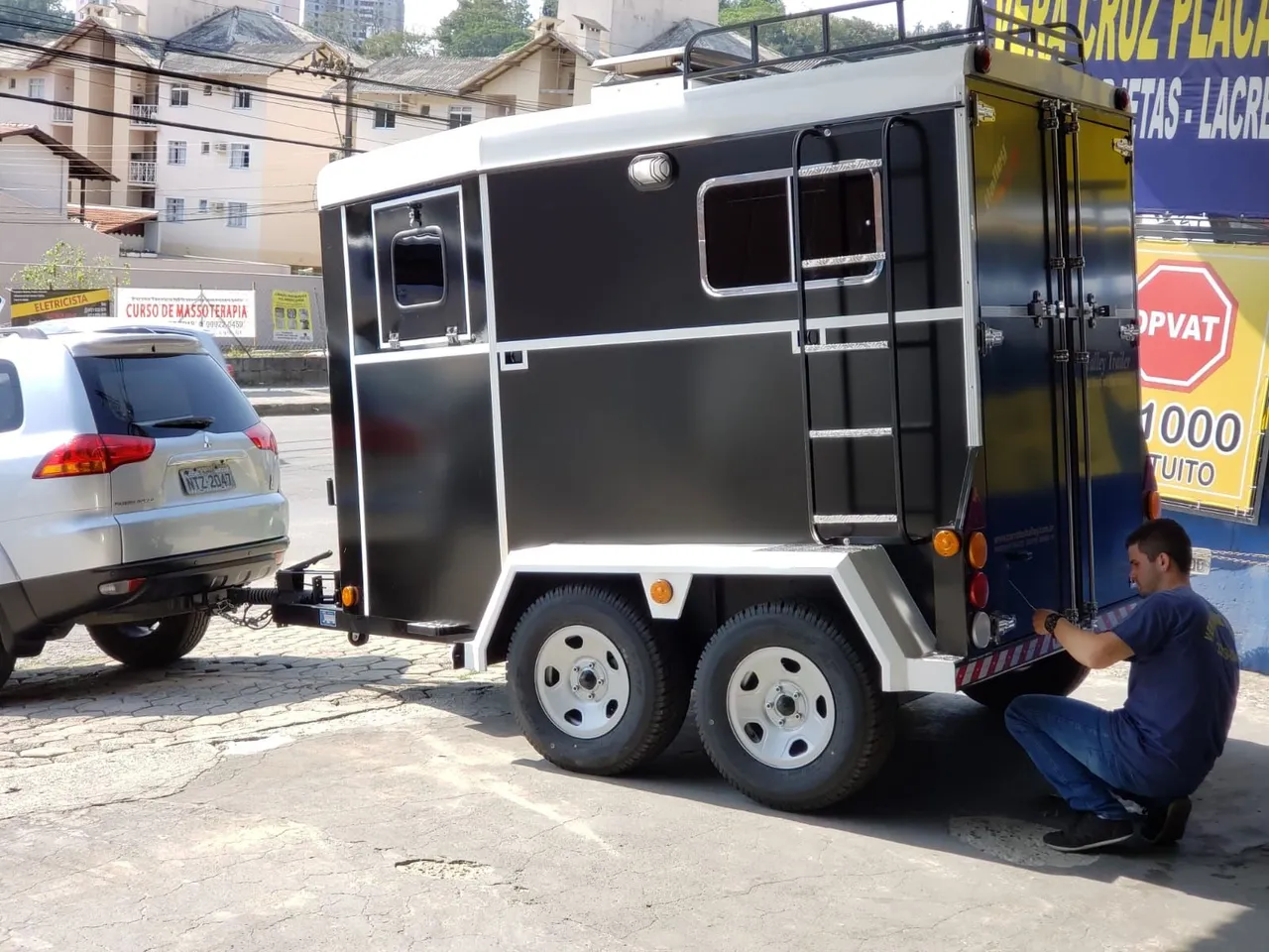 Carreta Haley 2019 para 2 cavalos