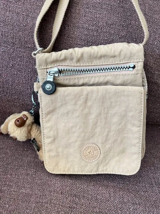 Bolsa Kipling Bege -  - Foto 4