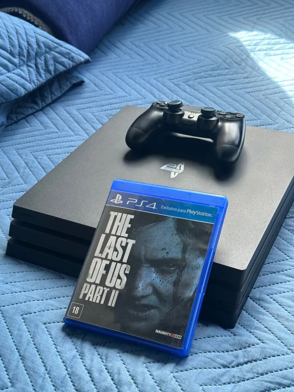 PS4 PRO 1TB + 1 JOGO DE BRINDE - Foto 2