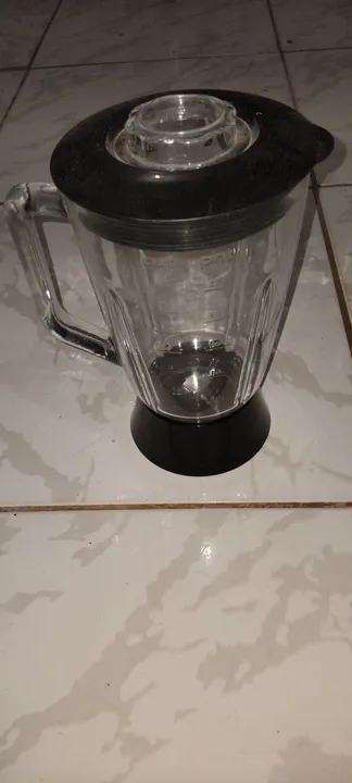 Copo de vidro para liquidificador