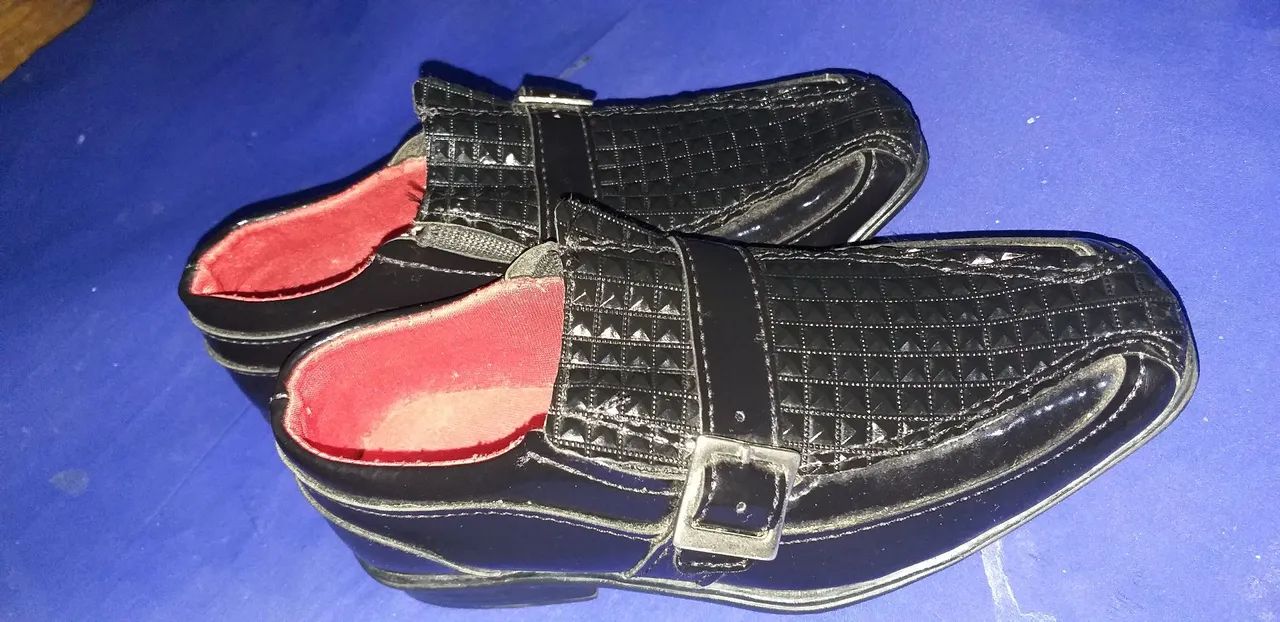 Sapato social infantil Tam. 24, a retirar no Bom Retiro,  apenas 60,00 reais, - Foto 3