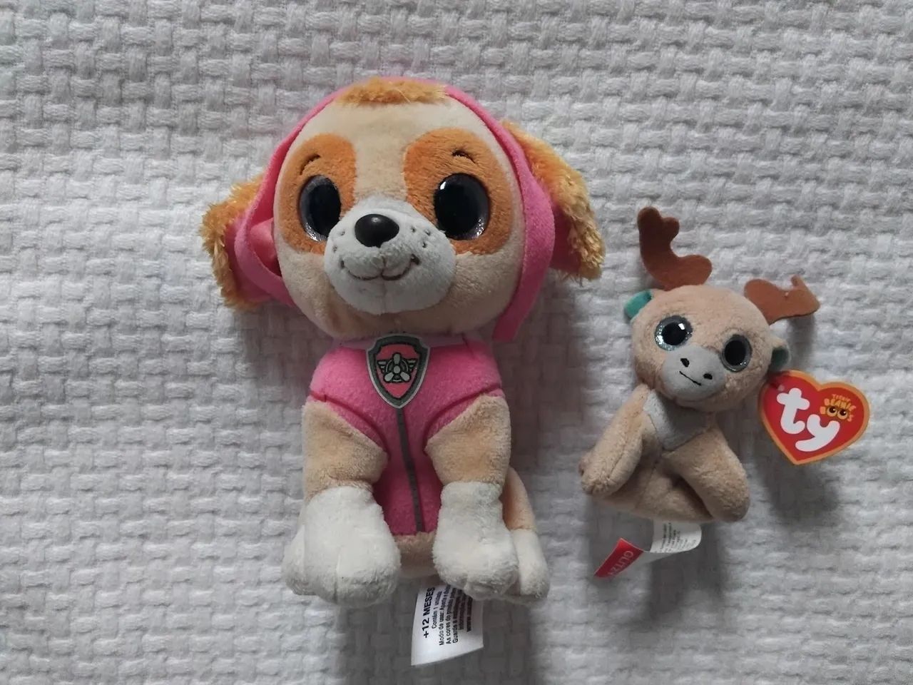 Cjto pelucia patrulha canina e rena