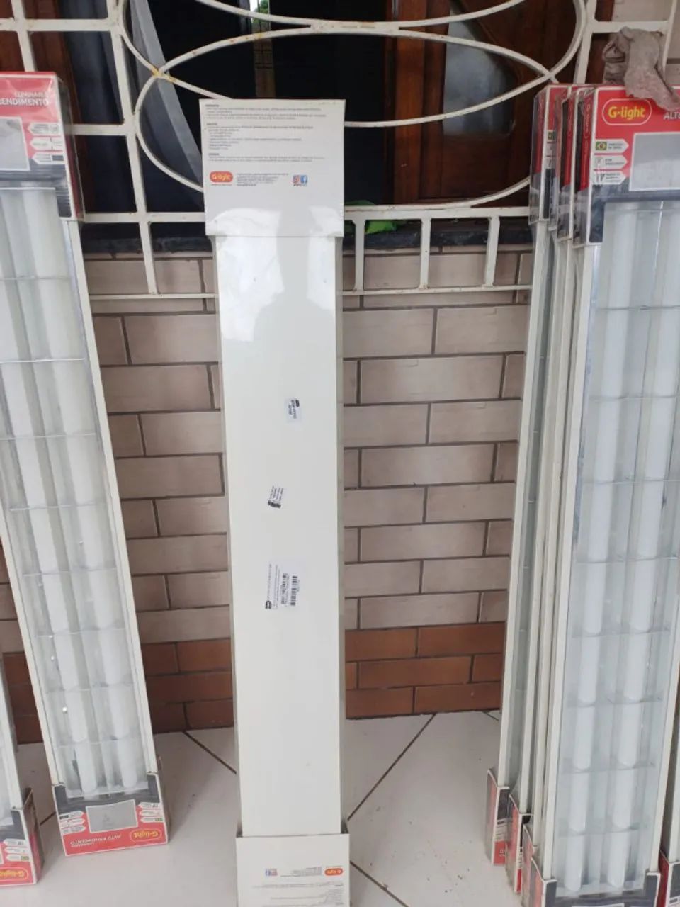 Luminarias g-light, T8 2X20W , 10 aletas cada, 40 pares - Foto 2