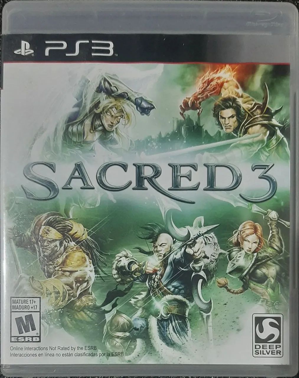 Sacred 3 ps3 semi-novo