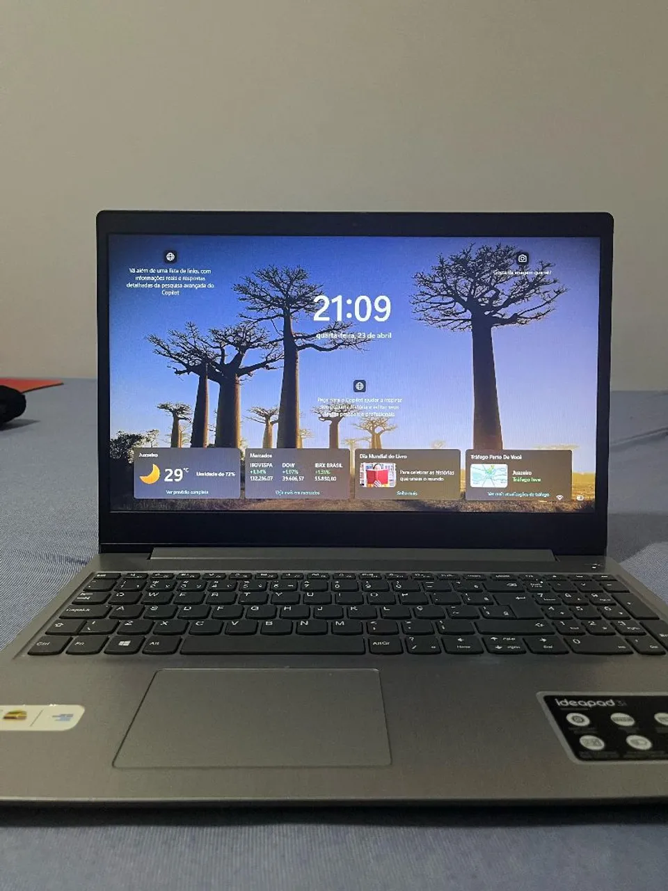 Notebook Lenovo Ideapad 256gb(PERFEITO ESTADO)