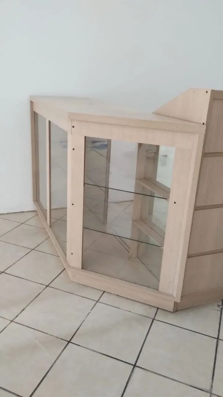 Balcão de Vidro L para Loja - Foto 3