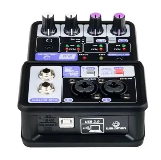 Mesa de Som Waldman Interface Podcast 2.0 Usb - Foto 2