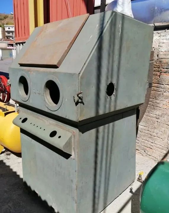 Estrutura de jato de areia industrial - Foto 2