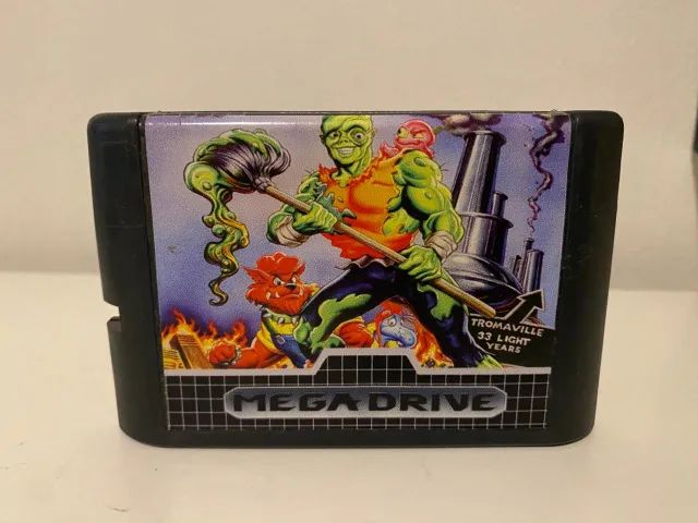 Cartucho Toxic Crusaders Mega Drive - Jogos de Vídeo Game