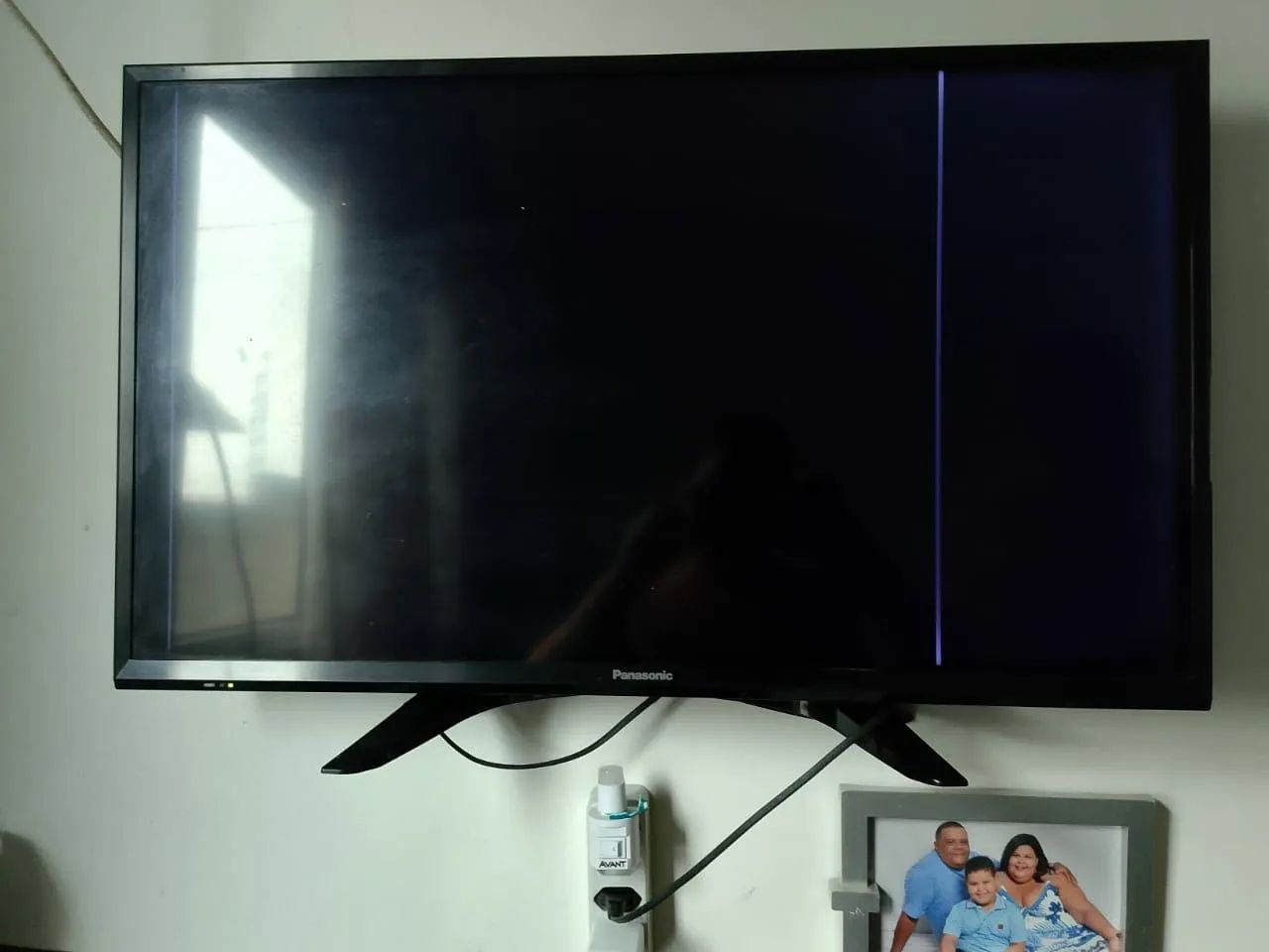 TV Panasonic com defeito na tela 32 polegadas 63824076502017120