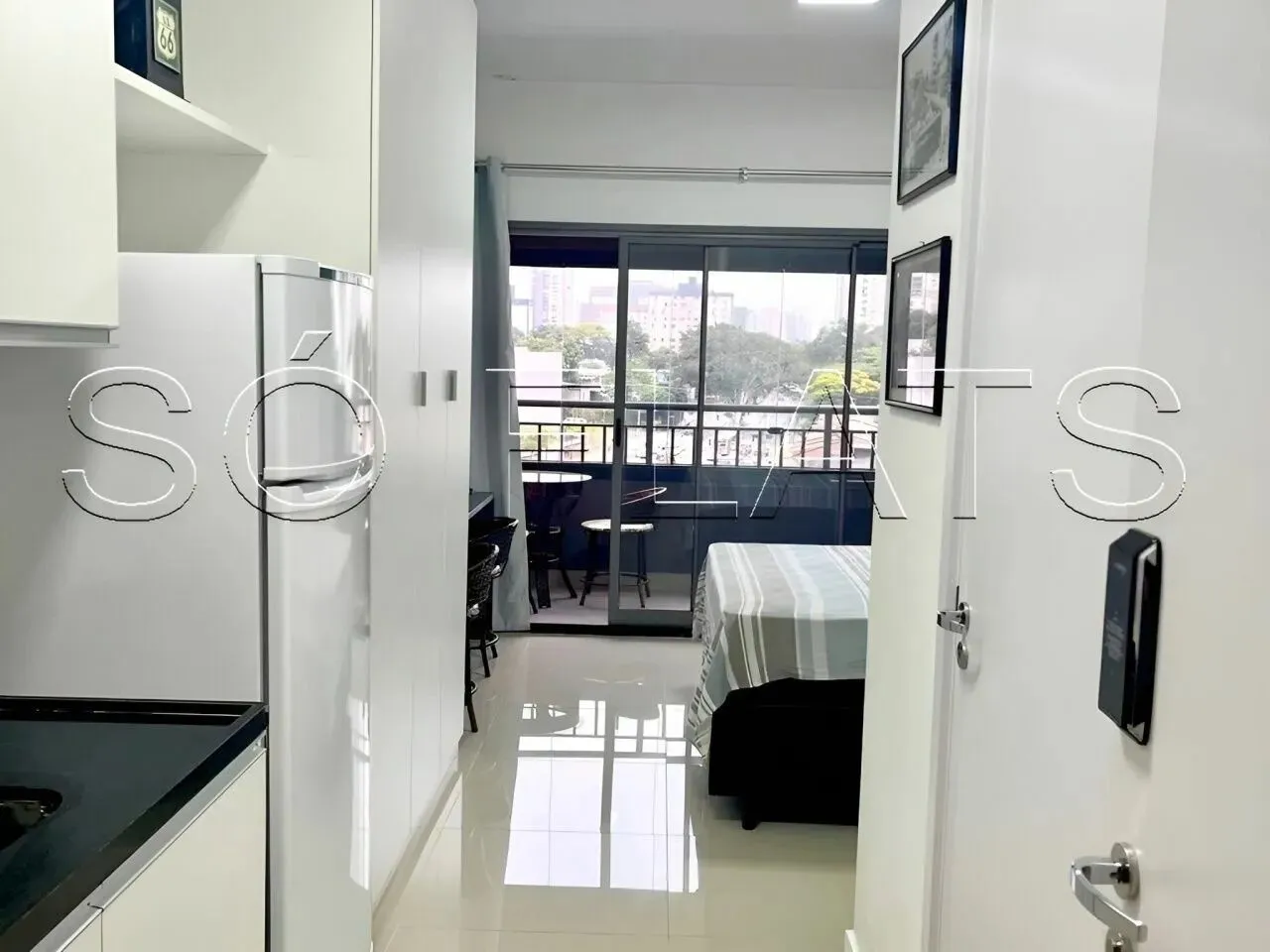 Studio Estilo Chácara Santo Antônio, apto disponível para venda com 28m² e 01 dormitório