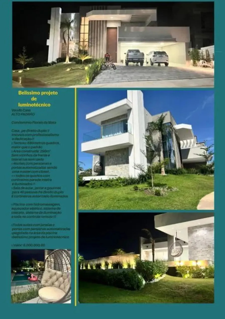 VENDO CASA CONDOMÍNIO FLORAIS DA MATA