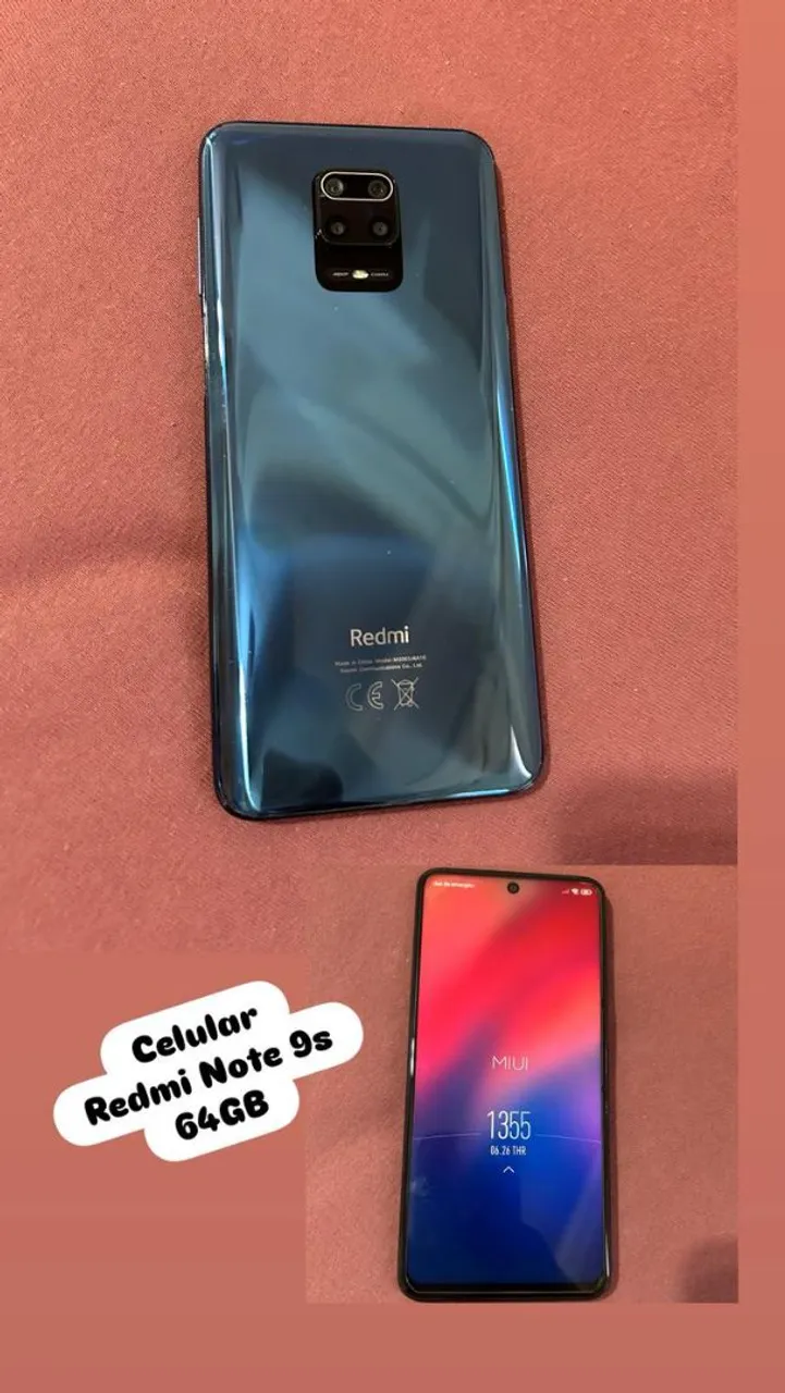 Célular Redmi 9S