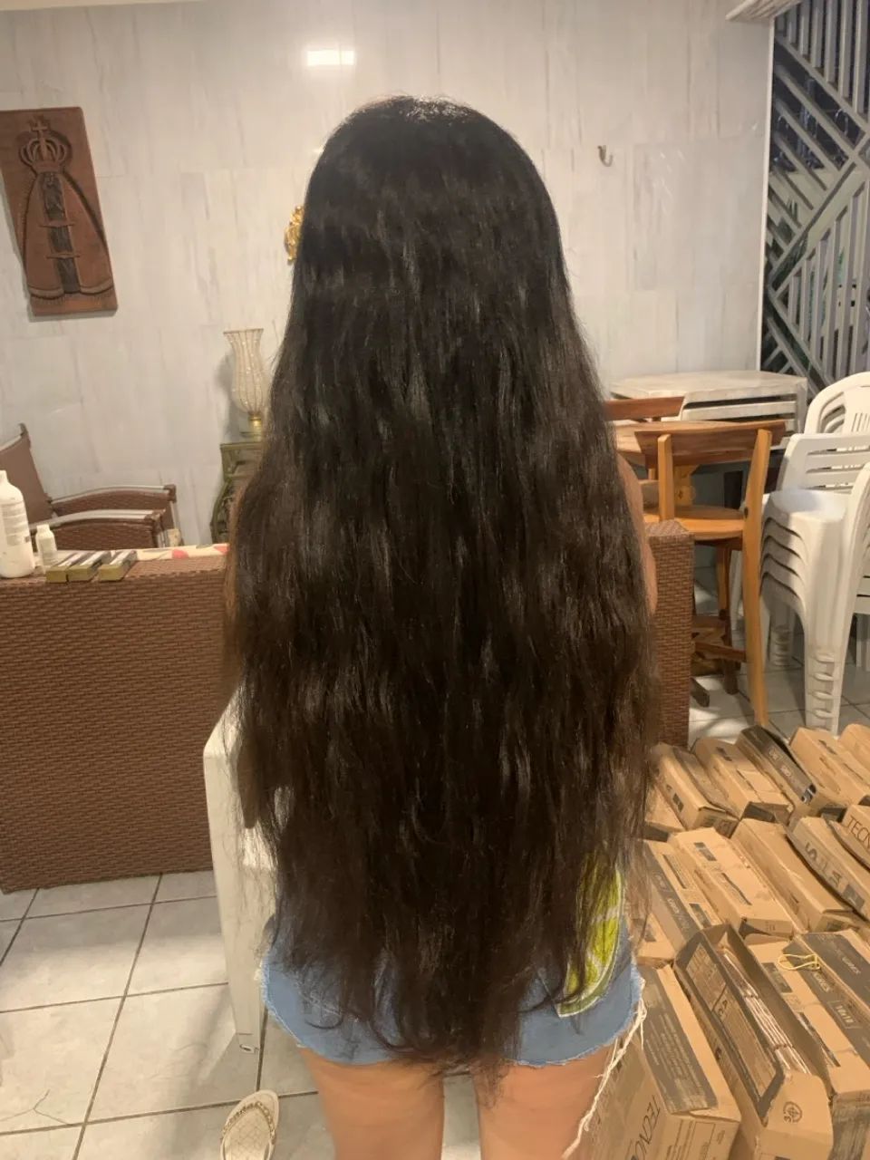 Aplicação De Mega Hair A Domicílio
