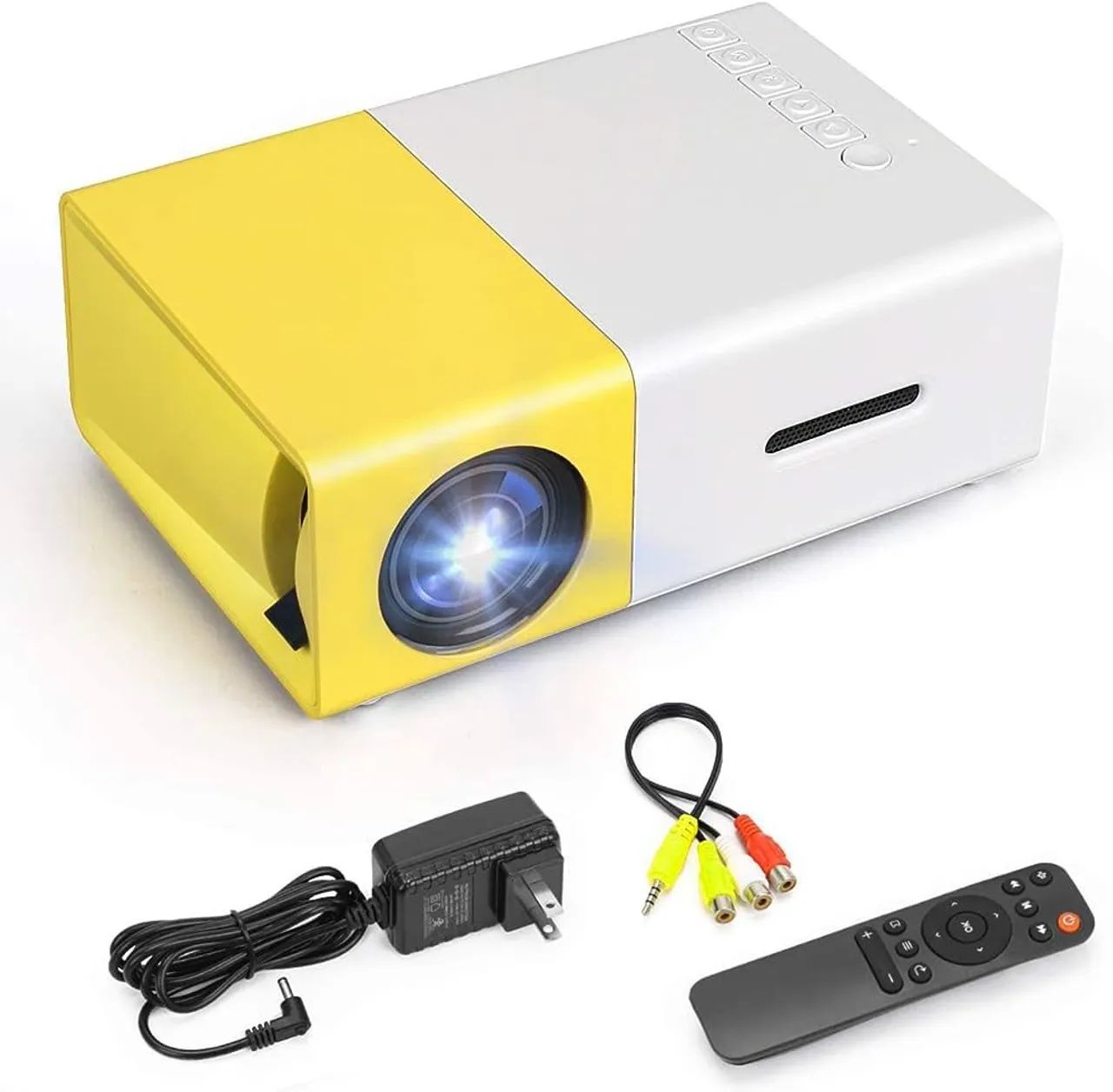 Mini Projetor Led YG-300 Pro Full HD 1080p