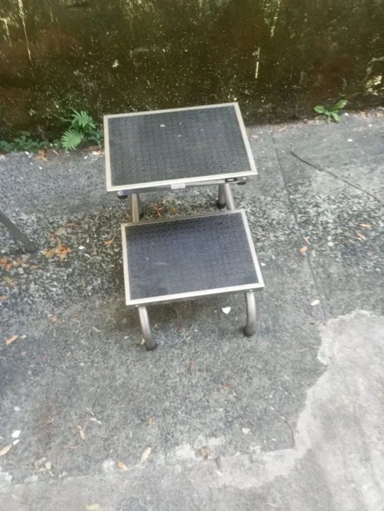 Escada de Alumínio 2 Degraus barato por apenas 80 reais  - Foto 2