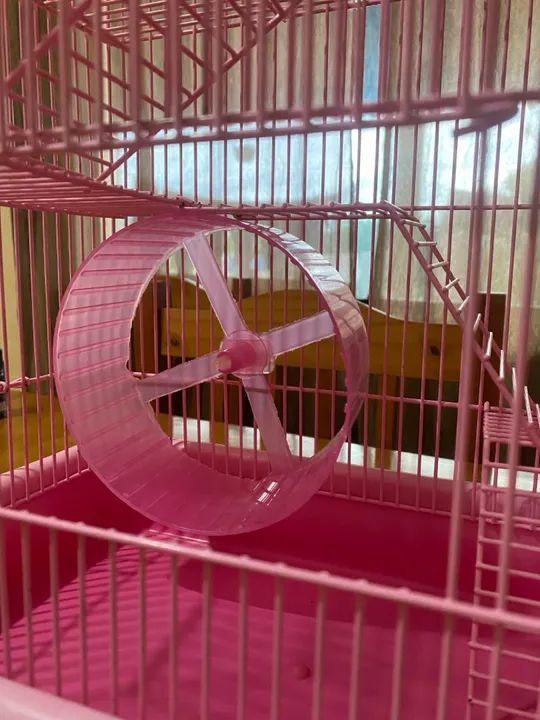 Gaiola para Hamster Rosa - Foto 3
