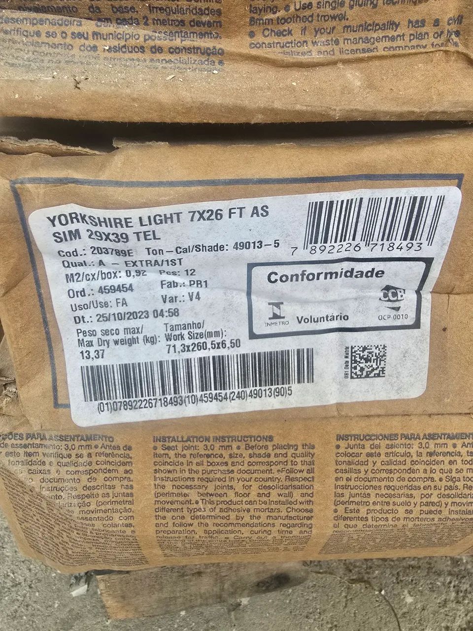 Revestimento Cerâmico Portobello 29x39 - Novo - Foto 6