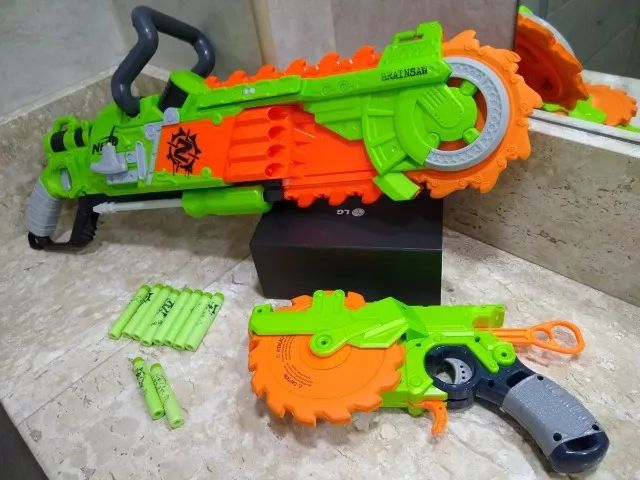 nerf pacote do cirurgião chefe e assistente - brainsaw + crosscut - Foto 2