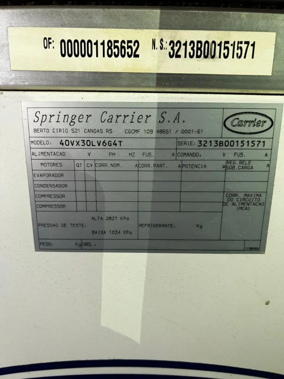Ar Condicionado Carrier 15/20TR - Foto 5